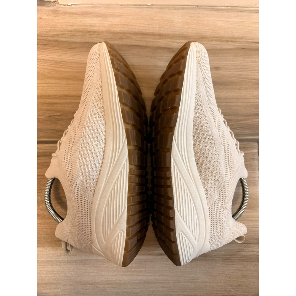 Skechers Bobs Sparrow 2.0 White Women's Size 11 Comfy Stretch Fit Sneakers - Picture 6 of 8